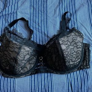 Cacique lightly lined French balconette bra